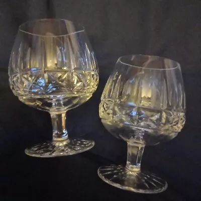 Stunning Vintage Pair Of Waterford Brandy Glasses • £38