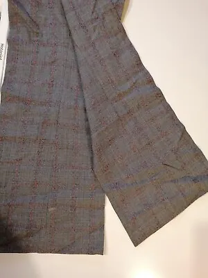 £34.99 • Buy Vintage Flared Bell Bottom Check Trousers Men's