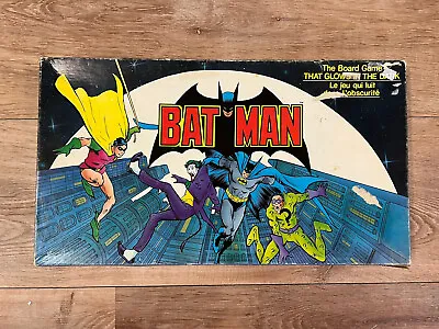 Batman Chase Thru Gotham City The Board Game That Glows In The Dark Vintage 1989 • $29.99