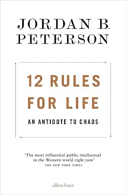 12 Rules For Life: An Antidote To Chaos By Jordan B. Peterson Hardcover NEW • $35.41