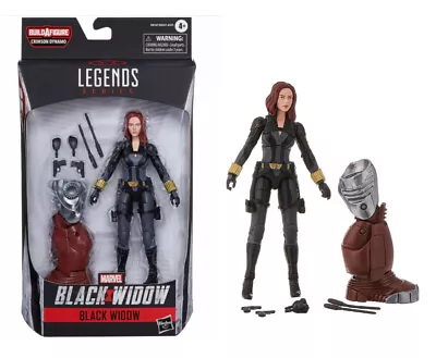 Black Widow Marvel Hasbro Legends Series Figure Build A Figure Crimson Dynamo • $19.99