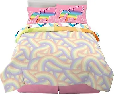 My Little Pony Kids Reversible Bed Set - AB07V5WZKYW4 AB07V4TFG2Q1 • $109.95