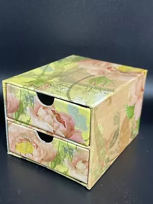 Mini Chest Of Drawers Box Cardboard Jewelry • $7.99