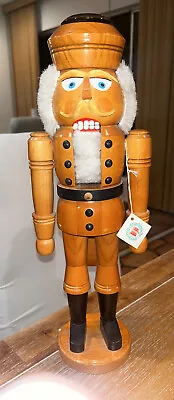 Vintage 1980’ German Nutcracker Soldier Handwork GDR Erzgebirgische Volkskunst • $189