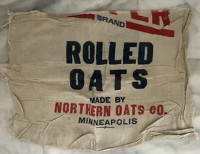 Northern Oats Minneapolis Partial Grain Sack Vtg • $8.99