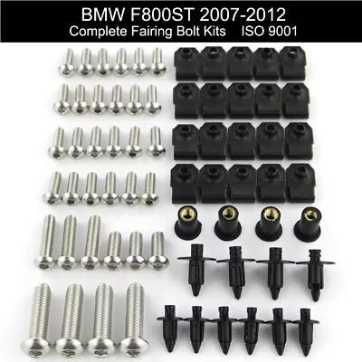 Fit For BMW F800ST 2007-2012 Complete Fairing Bolts Nuts Kit Bodywork Screws Nut • $26.53