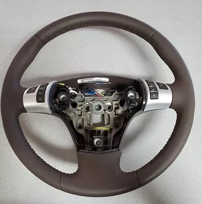 2008 Chevrolet Malibu Leather Steering Wheel (Cocoa) 25898301  • $99.99