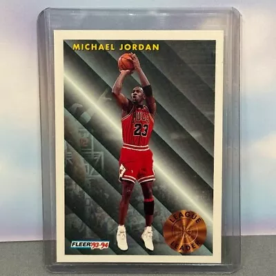 1993-94 Fleer Michael Jordan League Leaders #224 Chicago Bulls HOF • $3