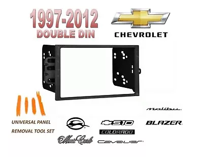 Double DIN Installation Dash Kit For 97-2012 CHEVY MALIBU BLAZER S10 TOOL KIT • $17.99