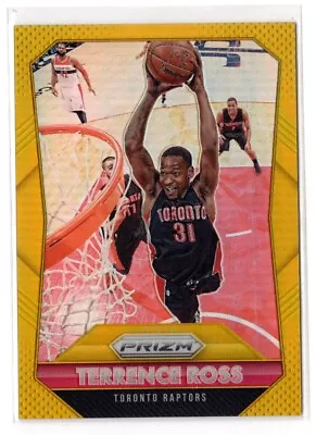 2015-16 Panini Prizm Gold Terrence Ross /10 • $2.25