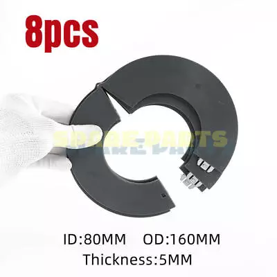 8Pack 80MM Excavator Skid Steer Bucket Pin Shim Kit Detachable 3mm Thickness • $35.99