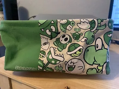 Club Nintendo Super Mario Yoshi Green Canvas Box Basket | RARE! • $60