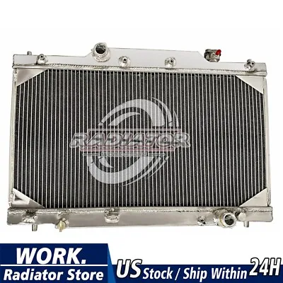 Aluminum Cooling Radiator Fit 2002-2005 Honda Civic Si K20A3 K20A K20A2 2.0L MT • $116.99