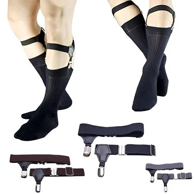 Sexy New Vintage Men's Pin Sock Garters Grip Suspender Accessories Gentlemen's • $9.73