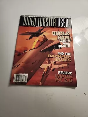 Vtg Video Toaster User Magazine  UNCLE SAM WANTS YOUR Toaster  • $14.99