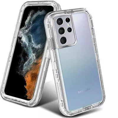$10.99 • Buy For Samsung Galaxy S23 S22 S21 Ultra Plus S20 FE S8 S9 S10 Shockproof Case Cover