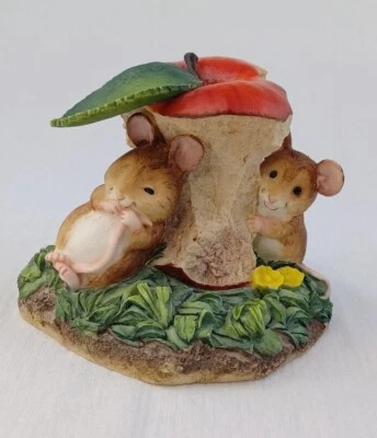 £33.92 • Buy Merrie Mice From Border Fine Arts Studio 2002 Enesco CORE BLIMEY 107653 Apple
