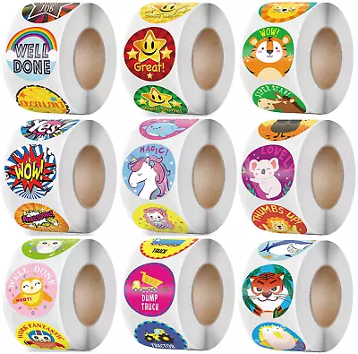 £1.95 • Buy Kids Reward Stickers Teachers Parents Children Praise School Labels 25mm NEW UK