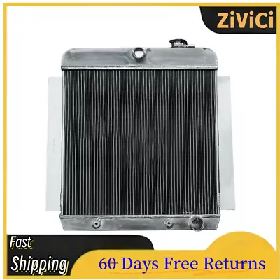 1955-1959 3Row Aluminum RADIATOR For CHEVY PICK UP TRUCK 4.3L V8 Auto/Manual • $275