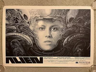 Alien Sigourney Weaver Variant Art Print Poster Mondo Grzegorz Domaradzki Gabz • $399.99