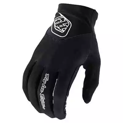 Troy Lee Designs Ace 2.0 Gloves | Motocross | BMX | MTB | Solid Black - Adult • $39.99