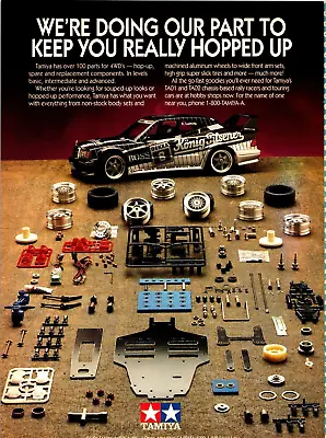 Tamiya TA01 Benz RC Car  Print Ad Wall Art Decor  TA02 • $17.99