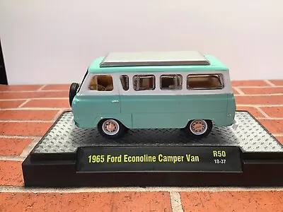 M2 Machines Auto Trucks 1965 Ford Econoline Camper Van R50 18-37 • $8