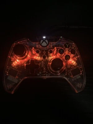 $30 • Buy Xbox One Controller Wired Red Green Blue RGB