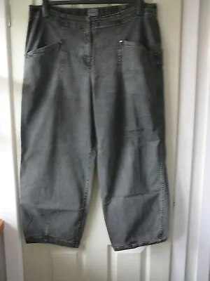 £59 • Buy Oska Sz 5 Jeans Colour Charcoal Black Very Generous Sizing