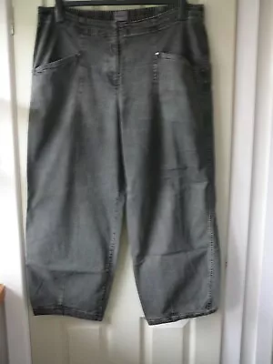 £59 • Buy Oska Sz 5 Jeans Colour Charcoal Black Very Generous Sizing