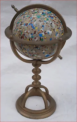 Armillary Sphere Miniature Brass Raffa Volo Bowl Paperweight Desk Hand Crafted A • $80