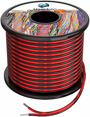 20 Awg Silicone Electrical Wire 2 Conductor Parallel Wire Line 200Ft  • $26.84