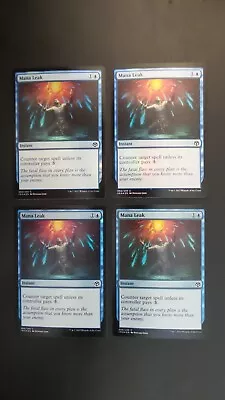 Iconic Masters ** 4x Mana Leak (FOIL) (NM!) X4 ** Mtg Magic • $4.19