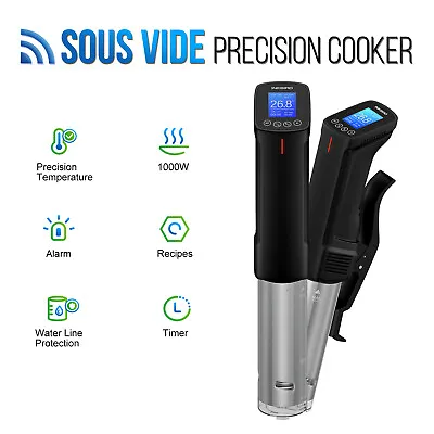 Inkbird Wifi Sous Vide Cooker Slow Cooking Culinary Immersion Circulator APP UK  • £65.99