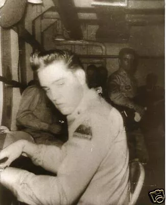 Unpublished Unique Snapshot Of Elvis Presley In The Army 1958 Germany Must SEE • $8.99