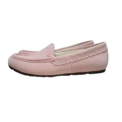 Vionic Loafer Slip On Shoes 5 Pink Women Everyday Simple Casual Basic Norm Retro • £38.24