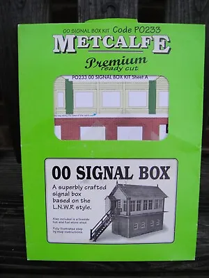 Metcalfe Model Railway HO/OO Metcalfe Signal Box BNIB • £10