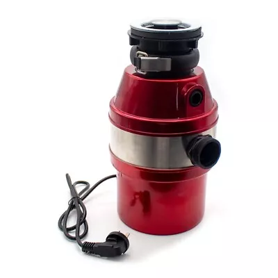 220V Kitchen Food Waste Processor Disposer Garbage Disposal Crusher 450W 1400ML • $362.98