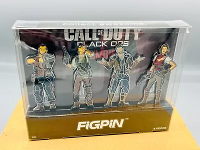 Call Of Duty Black Ops 4 Mystery Collectors Zombies Hero’s Figpin Set Of 4 - NEW • $49.95