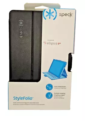 Speck StyleFolio Tablet Case For Verizon Ellipsis 8 HD -Black/Slate Grey #B565 • $6.59