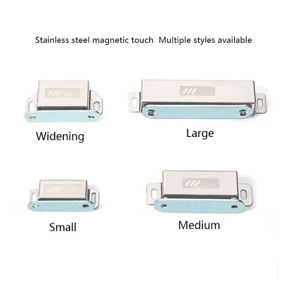 Strong Magnetic Cabinet Door Latch Closures Kitchen Cabinet Cupboard Catch New • $104.99