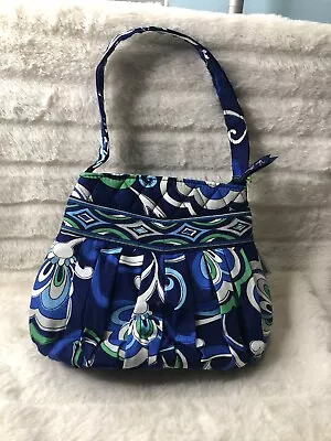 New VERA BRADLEY Hanna Small Purse - Mediterranean Blue Free Shipping • $19.60