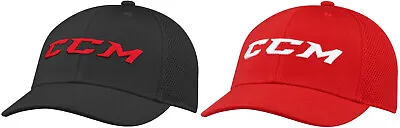 $25.99 • Buy CCM Hockey Core Trucker Adjustable Snapback Icon Mesh Back Cap Hat Many Colors