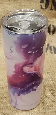 $4.99 • Buy Built 20 Oz. Stainless Steal, Vacuum Sealed Pink Purple Swirl Tumbler Travel Cup