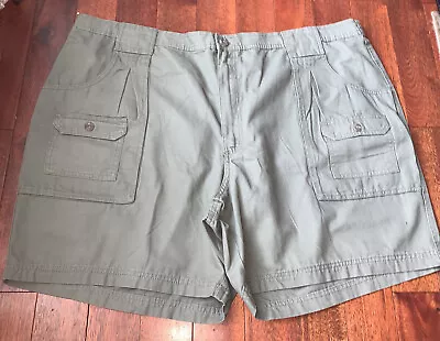 Red Head Brand Co Mens Green Cargo Shorts Size 50  Lots Of Pockets • $20