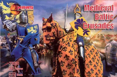 172 Medieval Baltic Crusades Mars Figures 72030 Plastic Model Kit • $12.60