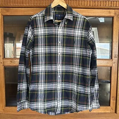 $39.99 • Buy Ralph Lauren Tartan Check Slim Fit Shirt L New