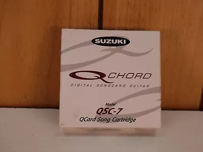 Suzuki Q Chord QCard Digital Soundcard Model QSC-7 POP TESTED • $30