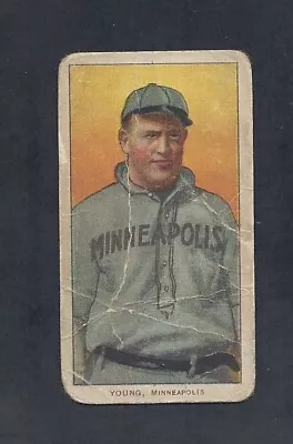 T206 Irv Young - Minneapolis Millers - Sweet Caporal 350/25 Reverse - Low Pop.! • $199.95