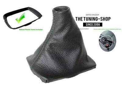 Shift Boot + Plastic Frame For VOLVO S40 2004-12 Genuine Leather • $44.99